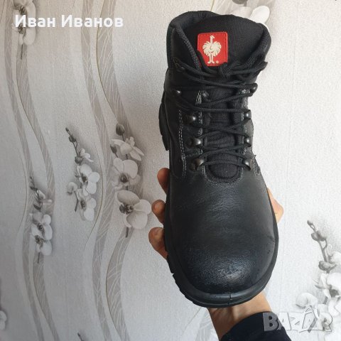 Работни предпазни обувки Engelbert Strauss S3 с бомбе номер 45, снимка 5 - Други - 39725925