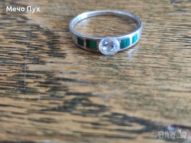 Сребърен пръстен (96), снимка 2 - Пръстени - 39636751