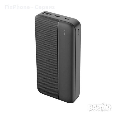 Външна батерия Power Bank 20000 mAh Maxlife MXPB-02, PD QC 20W, Черна 