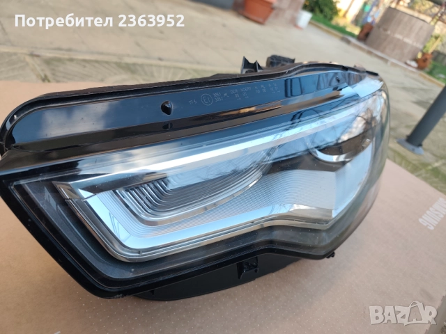 Оригинален ляв Фар Audi A6 4G C7 За Ремонт/Части 4G0941043D, снимка 4 - Части - 52694576