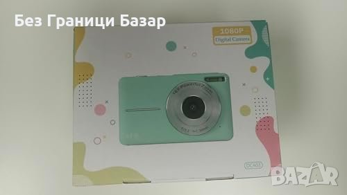 Нова Компактна Цифрова Камера 44MP 1080P с 32GB Карта и 16X Зум, снимка 6 - Фотоапарати - 43503755