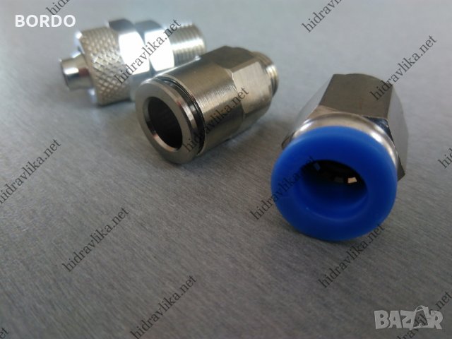 Бързи връзки за шлаух G1/8-Ф8, снимка 3 - Резервни части за машини - 33585680