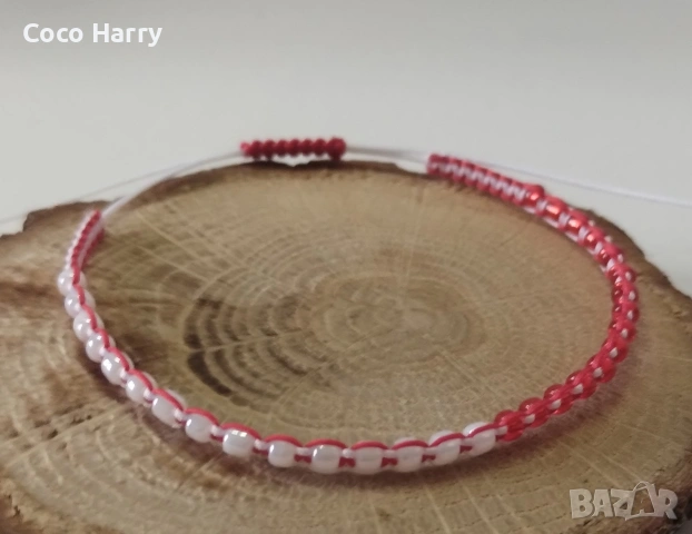 Комплект мартеници,минималистични,ръчно изработени, снимка 7 - Подаръци за жени - 53240065