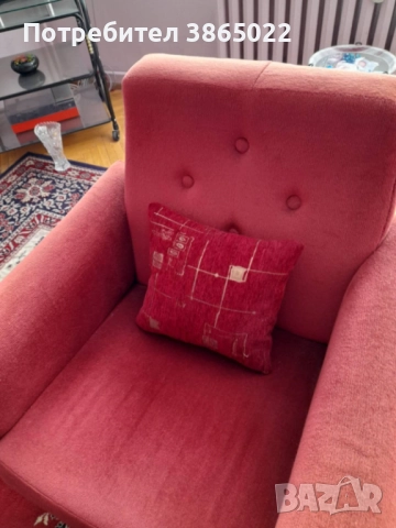 Диван, 2 фотьойла и единичво легло, снимка 2 - Дивани и мека мебел - 52396943