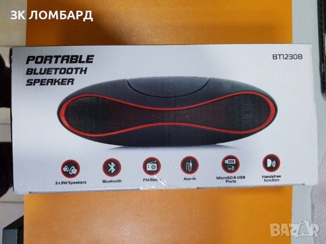 Bluetooth колонка DIVA BT1230B, снимка 1 - Bluetooth тонколони - 43731050