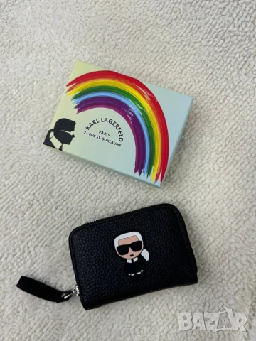 портмонета karl lagerfeld , снимка 7 - Портфейли, портмонета - 50659621