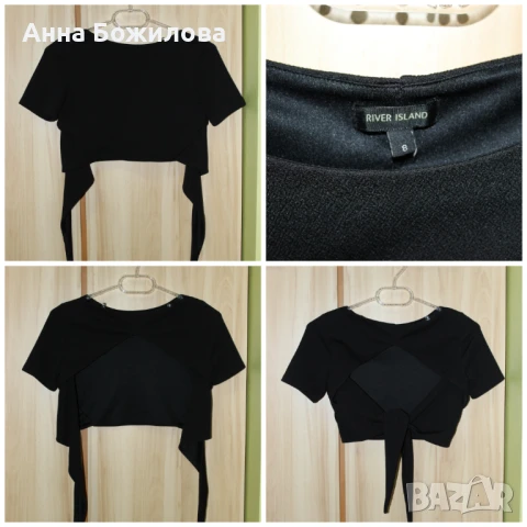 ПОДАРЯВАМ почти нови дамски дрехи (cropped t-shirt, пола, шапка, рокля-сако) | GIFTING CLOTHES, снимка 2 - Други - 50443471