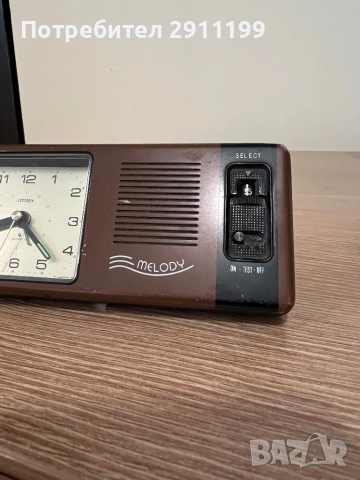 Будилник Citizen Melody, снимка 8 - Други - 52104134