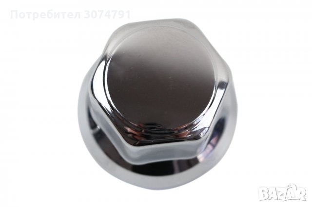 Капачки за Болтове Гайки за Джанти Камиони Ремаркета Хром 32мм и 33мм, снимка 8 - Аксесоари и консумативи - 32927953