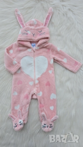 Бебешки ромпър Зайче 0-3 месеца, снимка 8 - Бебешки гащеризони - 52348191