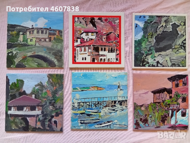 Картини на керамични плочи