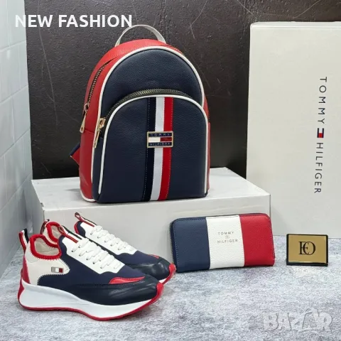 Дамски Кожени Раници ✨ TOMMY HILFIGER , снимка 3 - Раници - 48757194