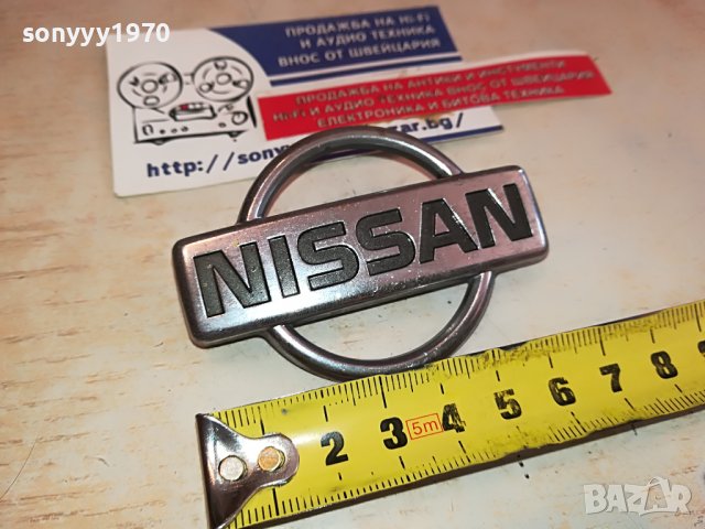 NISSAN-7Х5СМ-ОРИГИНАЛНА ЕМБЛЕМА 0603231413, снимка 7 - Аксесоари и консумативи - 39904180