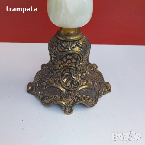 НАЙ ДОБРАТА ОФЕРТА Бароков свещник , снимка 2 - Антикварни и старинни предмети - 53181739