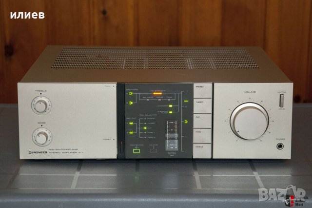 Усилвател Pioneer A-7, снимка 2 - Ресийвъри, усилватели, смесителни пултове - 39139221