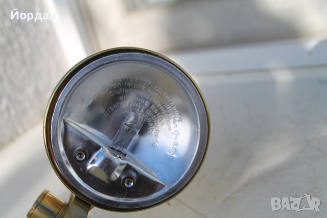 Немска настолна месингова лампа, снимка 9 - Настолни лампи - 43240608