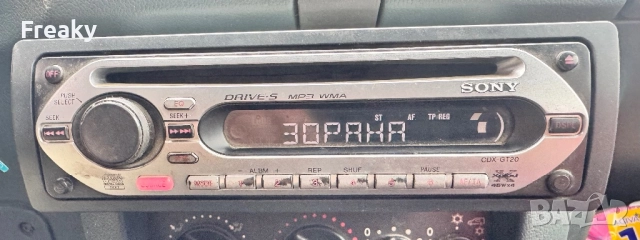 Cd player радио за кола sony CDX-GT20 45w x 4 , снимка 4 - Радиокасетофони, транзистори - 52057864