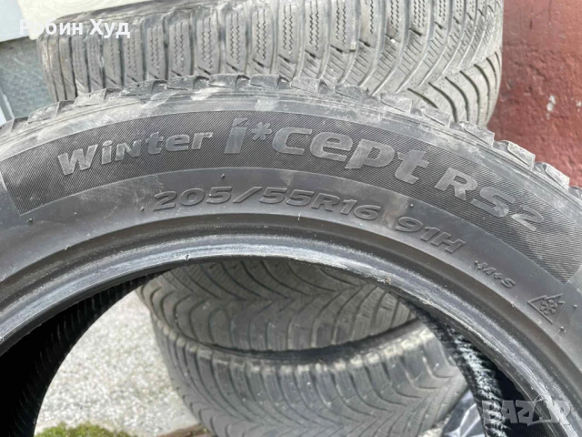 Зимни гуми Ханкок 205/55R16 91H, снимка 2 - Гуми и джанти - 50641767