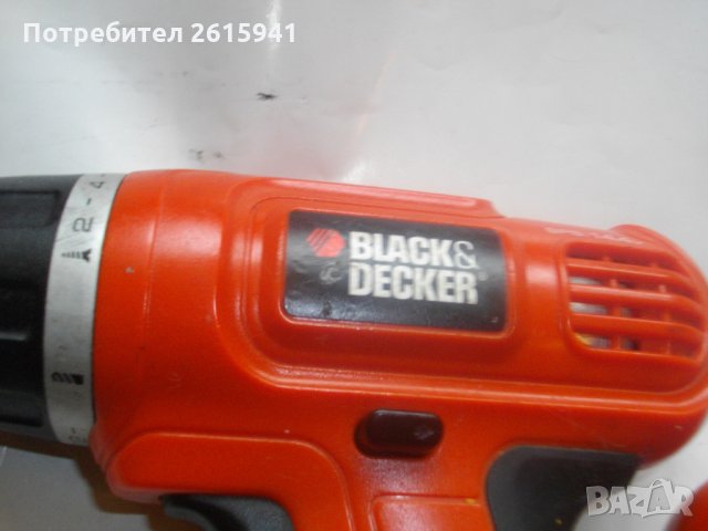 Black Decker EPC14H1-Английско 14,4 Волта-Боди-Тяло За Винтоверт-Отлично-Блек Декер, снимка 10 - Винтоверти - 28316086