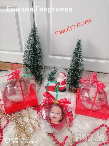 Коледни топки със снимки на най-ниски цени , снимка 8 - Други - 52822316