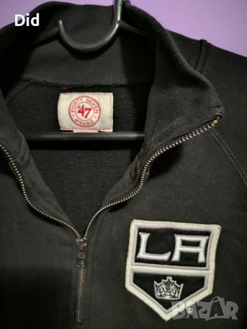 '47 brand LA Kings 1/2 zip , снимка 3 - Спортни дрехи, екипи - 43780369