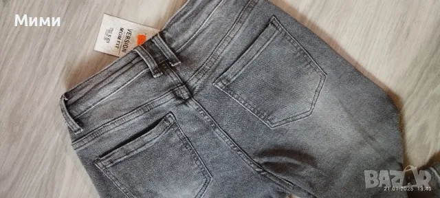 Нови дамски дънки/"Mom fit", снимка 5 - Дънки - 48767885