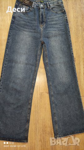 нови дънки с висока талия, снимка 1