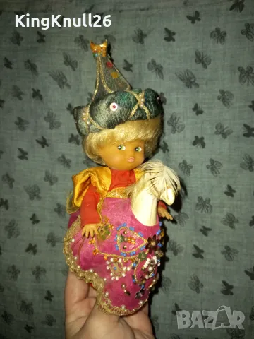 Стара кукла с кон, снимка 2 - Колекции - 48539376