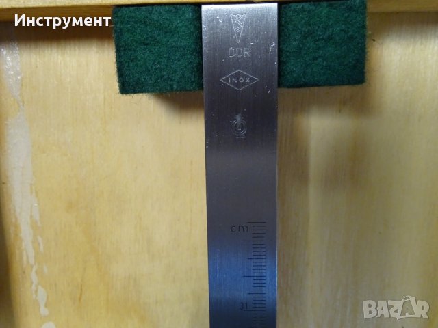висотомер VEB-SUHL 0-300mm vernier height gauge, снимка 3 - Други инструменти - 39336140