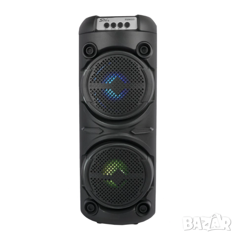 Караоке система  ZQS8230 2х8 инча с жичен микрофон и дистанционно 