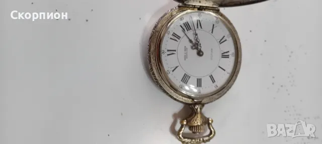 Швейцарски джобен часовник - ARVOR ANTICHOC ANCRE - 17 RUBIS, снимка 11 - Джобни - 49418171