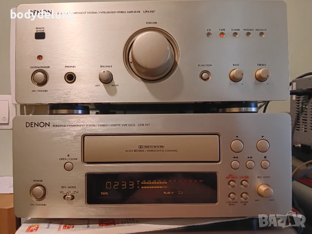 DENON UPA-F07 & UDR-F07 усилвател и дек