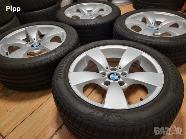 Bmw 17" 5x120 с гуми 225/50/17 оригинални джанти , снимка 7 - Гуми и джанти - 52638085