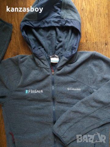 Columbia M TOUGH HIKER HOODED FLEECE - страхотно мъжко горнище КАТО НОВО, снимка 5 - Спортни дрехи, екипи - 35142335