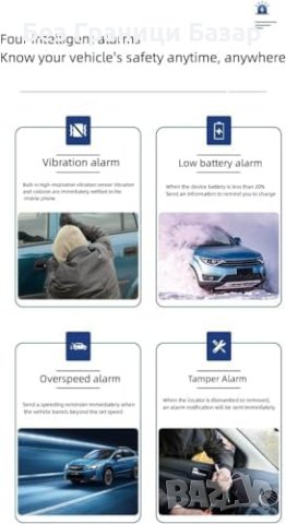 Нов Магнитен GPS Трекер Локатор 4G - Надежден и Дълготраен, снимка 2 - Друга електроника - 43280092