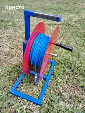 Макара с пневматичен маркуч, снимка 5 - Други инструменти - 49923905