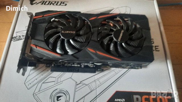 Видеокарта Gigabyte RX 570 4GB, снимка 1