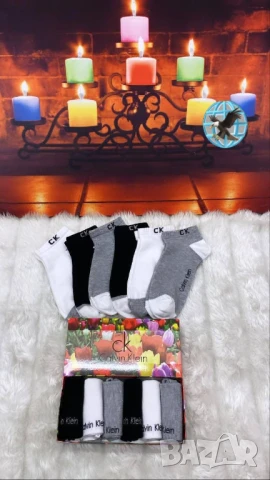 чорапи в кутия louis vuitton versace karl legenfeld guess gucci, снимка 17 - Дамски чорапи - 51427894