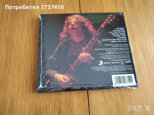 AC/DC - LET THERE BE ROCK 16лв оригинален диск, снимка 2 - CD дискове - 53057502
