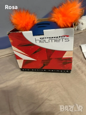 Продавам каска за ски с очила , снимка 3 - Спортна екипировка - 52590285