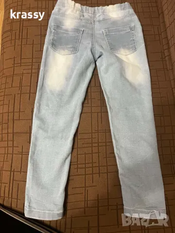 Страхотни детски дънки тип клин, различни размери ( ръст 116 см. и 110 см), снимка 3 - Други - 48741032