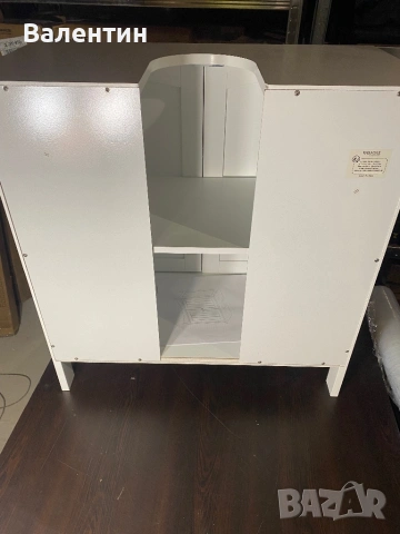 Шкаф за баня VASAGLE, снимка 5 - Шкафове - 53218285