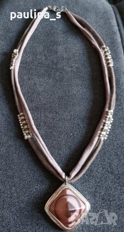 Два различни броя / Марково колие тип гердан "P Zone" и "SNS", снимка 4 - Колиета, медальони, синджири - 37251072