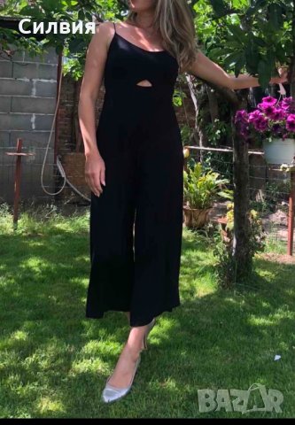 Черен елегантен гащеризон, снимка 5 - Гащеризони - 34051523