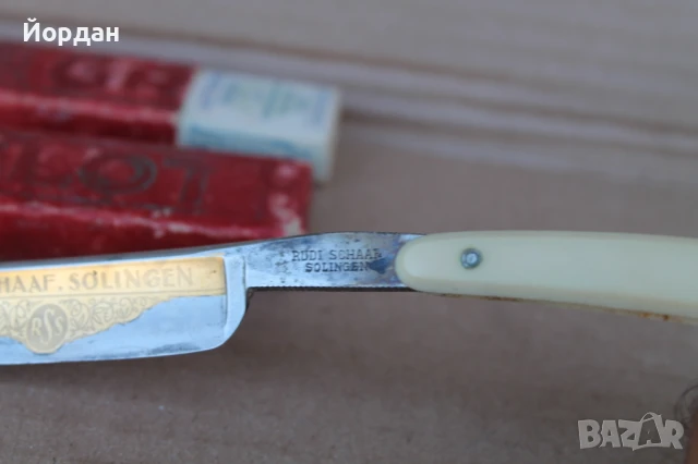 Немски бръснач ''Solingen'', снимка 3 - Антикварни и старинни предмети - 51195329