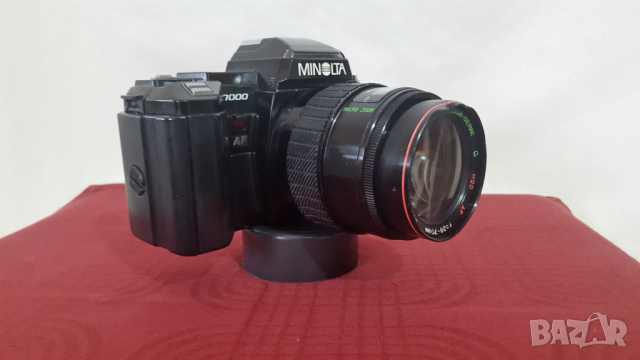 Minolta 7000AF + Maginon AF 28-70/3.5-4.5 HQC, снимка 3 - Фотоапарати - 44906807
