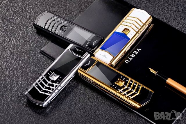 Телефон VERTU, луксозен мобилен телефон Верту, метален с кожа, телефон Vertu Signature S, снимка 14 - Vertu - 33099089