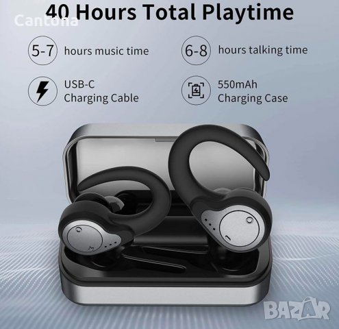 GRDE GL021 TWS Bluetooth 5.0 слушалки, докинг станция, шумопотискане, , водоустойчиви, снимка 2 - Безжични слушалки - 37861915