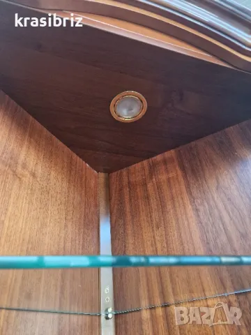 Масивна Ъглова Витрина- внос от Германия! , снимка 7 - Секции и витрини - 48977788