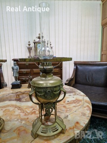 Чифт страхотни антикварни английски бронзови газени лампи , снимка 7 - Антикварни и старинни предмети - 43569923